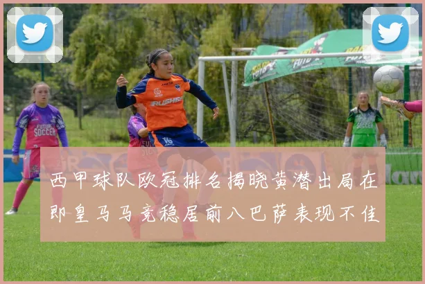 西甲球队欧冠排名揭晓黄潜出局在即皇马马竞稳居前八巴萨表现不佳位列第十五